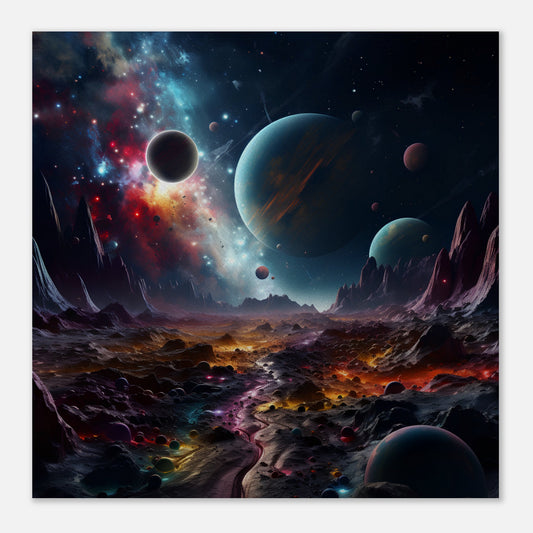 Ferne Planeten, Poster - PeeibePosters